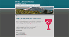 Desktop Screenshot of chelanchristianchurch.com