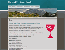 Tablet Screenshot of chelanchristianchurch.com